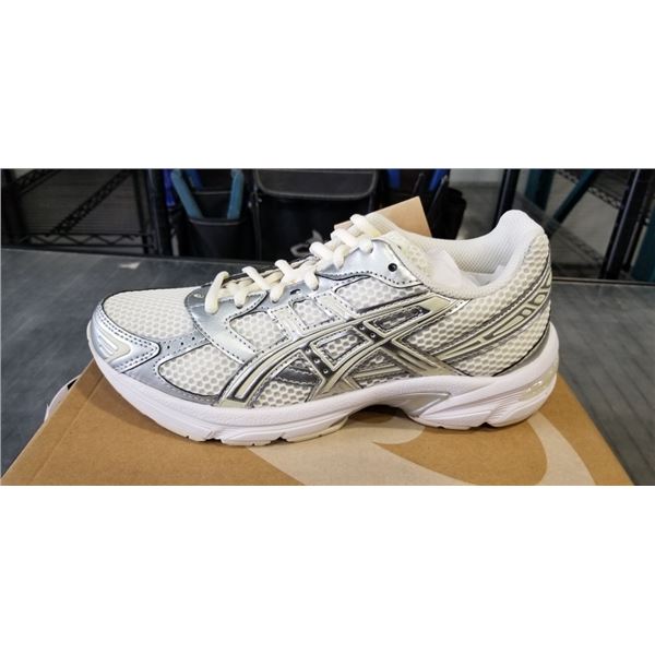 NEW ASICS GEL-1130 CREAM / PURE SILVER  SIZE US WOMENS 6.5, MENS 5