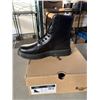 Image 4 : NEW PAIR OF DR. MARTENS AIR WAIR CREWSON BLACK CLASSIC PULL UP  SIZE US MENS 9, LADIES 10