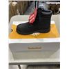 Image 3 : NEW TIMBERLAND PREMIUM 6 IN WATERPROOF BOOT BLACK NUBUCK SIZE JUNIOR 4.5