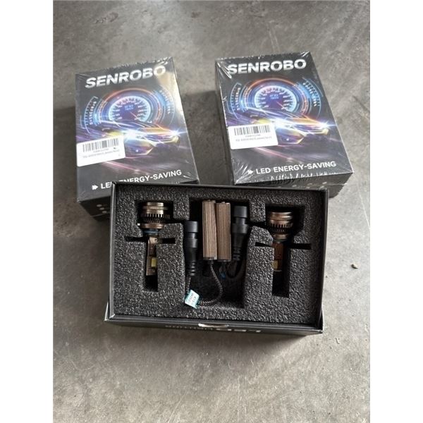 3 NEW LED 9005 HEADLIGHT REPLACEMENTS, 50,000 HOURS IP68 6000-6500K