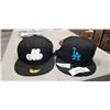 Image 1 : 2 NEW ERA FLAT BRIM MLB HATS