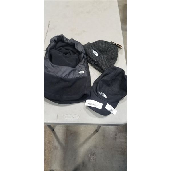 NEW NORTH FACE BELLACLAVA, BEANIE AND BALL CAP