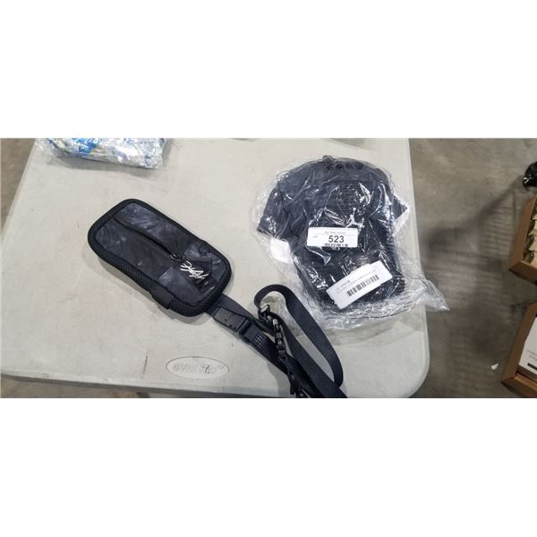 NEW NIKE JORDAN JUMPMAN L/X/ CLUB CAP AND NEW JUMPMAN WAIST / SHOULDER BAG