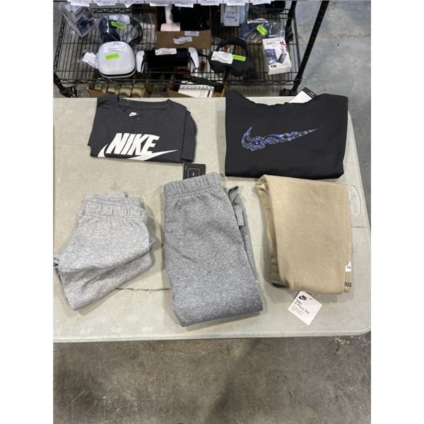 5PCS NEW KIDS / INFANT CLOTHING SIZE MEDIUM - ALL NIKE