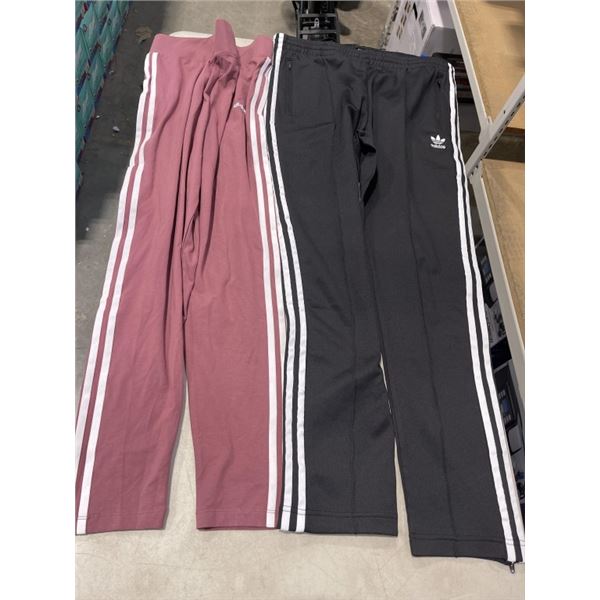 NEW PAIR ADIDAS TRACK PANTS AND LEGGINGS  -SIZE LARGE
