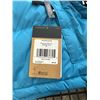 Image 3 : NEW NORTH FACE 96 RETRO NUPTSE SHORT JACKET ACOUSTIC BLUE, SIZE WOMENS MEDIUM, 700 DOWN FILL RETAIL 
