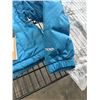 Image 4 : NEW NORTH FACE 96 RETRO NUPTSE SHORT JACKET ACOUSTIC BLUE, SIZE WOMENS MEDIUM, 700 DOWN FILL RETAIL 