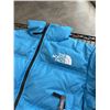 Image 5 : NEW NORTH FACE 96 RETRO NUPTSE SHORT JACKET ACOUSTIC BLUE, SIZE WOMENS MEDIUM, 700 DOWN FILL RETAIL 