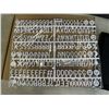 Image 3 : 4 NEW 14 INCH X 14 INCH FELT LETTER BOARDS WITH LETTERS AND NUMBER SHEETS