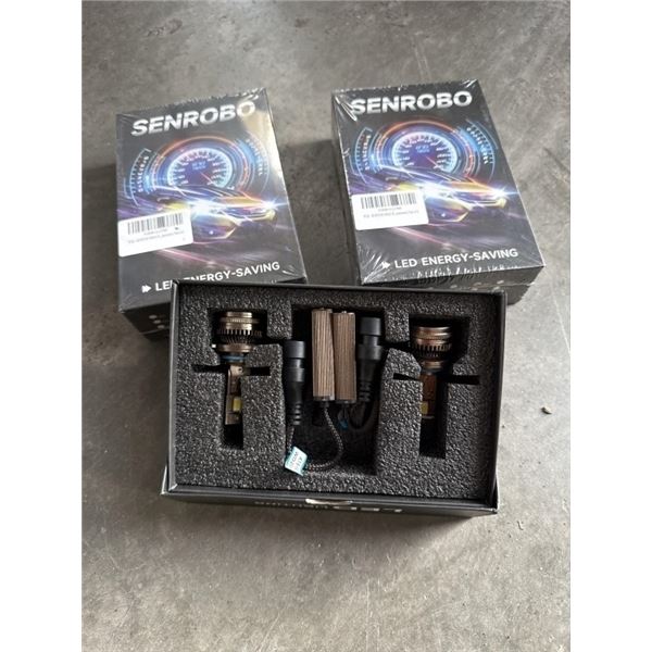 3 NEW LED 9005 HEADLIGHT REPLACEMENTS, 50,000 HOURS IP68 6000-6500K