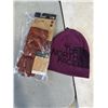 Image 1 : NEW NORTHFACE ETIP RECYCLED GLOVE SIZE LARGE AND NEW NORTH FACE HIGHLINE BOYSENBERRY BEANIE