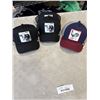 Image 1 : 4 NEW GOORIN BRO'S THE FARM HATS, 3 'CASH', 1 'COCK' RETAIL $55 EACH , $220 VALUE