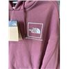 Image 2 : NEW NORTH FACE WOMENS BACK FINE BOX HD HOODIE IN WILD GINGER, SIZE SMALL