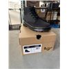 Image 1 : NEW PAIR OF DR. MARTENS AIR WAIR RAKIM BLACK EXTRA TOUGH 50/50 AJAX SIZE US MENS 7, LADIES 8