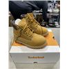 Image 1 : NEW TIMBERLAND PREMIUM 6 IN WATERPROOF BOOT WHEAT NUBUCK, SIZE TODDLER 9