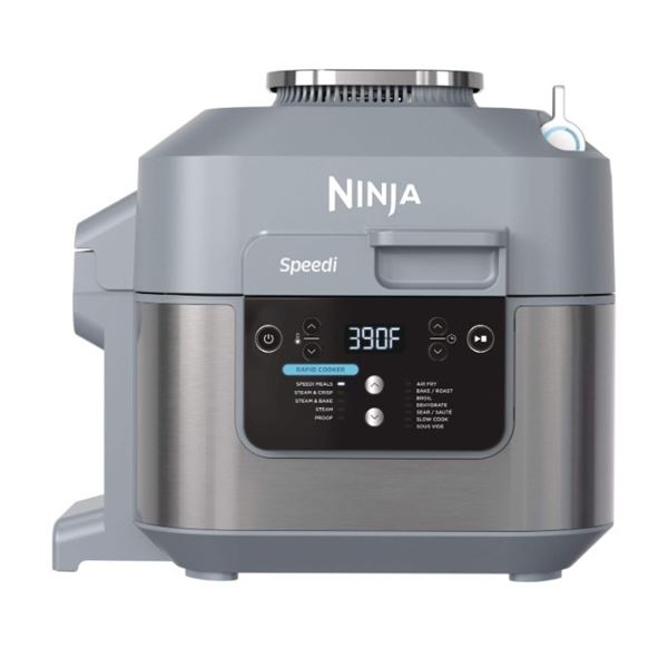NINJA SPEEDI RAPID COOKER AND AIR FRYER - TESTED WORKING, RETAIL $279