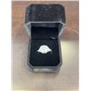 Image 2 : 5.00 CT GRA CERTIFIED ROUND BRILLIANT CUT MOISSANITE STONE VVS D COLOR SET IN CENTER WITH TRIANGULAR