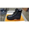 Image 3 : NEW TIMBERLAND STONE STREET 6 INCH LACE WATERPROOF BLACK FULL GRAIN LEATHER BOOTS SIZE WOMENS 8