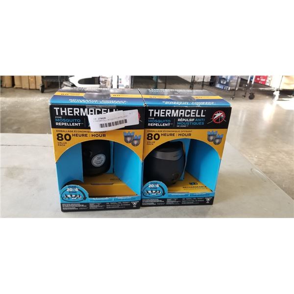 2 THERMACELL MOSQUITO REPELLENT