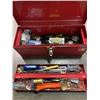 Image 2 : RED TOOL BOX AND CONTENTS