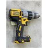 Image 2 : DEWALT 20V BRUSHLESS HAMMER DRILL - WORKING NO BATTERY