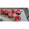 Image 3 : ASSORTED MILWAUKEE BATTERIES AND CHARGERS, UNTESTED