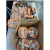 Image 1 : 6 HEAVY DUTY RATCHET STRAPS, 2.5 INCH APPROX 20FT