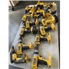 Image 2 : HUGE TOTE  OF DEWALT XRP 18V DRILLS, CHARGERS, BATTERIES ETC