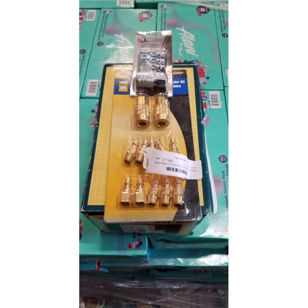 HIGH PRODUCTION SPRAY GUN AND AIR FITTINGS