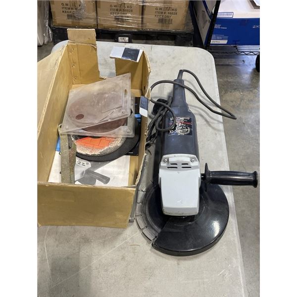 HEAVY DUTY ANGLE GRINDER