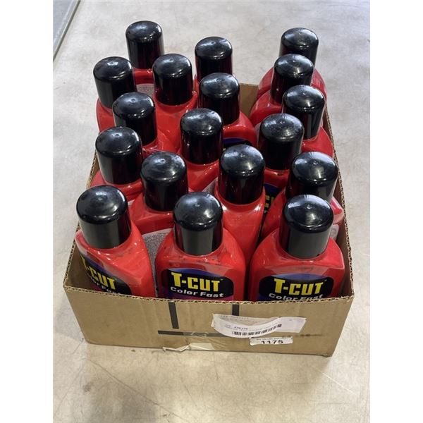 TRAY OF TCUT COLOUR FAST 3 IN 1 CLEANER AND RESTORER