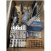 Image 2 : LARGE LOT OF ASSORTED DRILL BITS  AND WOOD WORKING SHOP SUPPLY