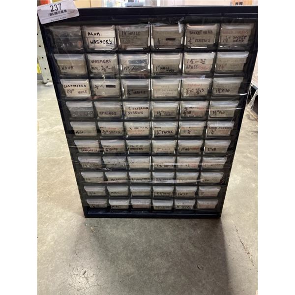 PARTS ORGANIZER WITH CONTENTS