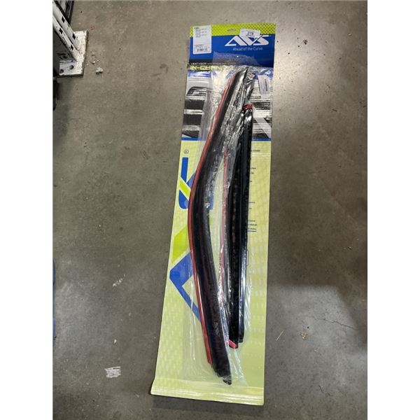 NEW AVS IN CHANNEL SIDEWIND DEFLECTORS FIT FORD 2017-2025 SUPERDUTY SUPERCREW