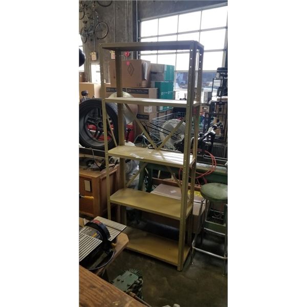 METAL 6 FT SHELF UNIT
