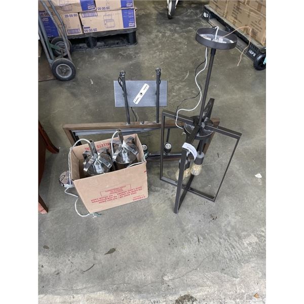 4 MORDERN LIGHT FIXTURES