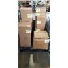 Image 1 : PALLET OF NEW SELKIRK STOVE VENT ACCESSORIES, MOUNTS, PLATES, ETC
