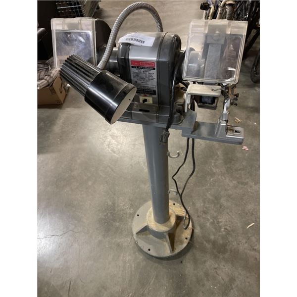 SEARS CRAFTSMAN 1/2HP FLOOR MOUNTED GRINDER