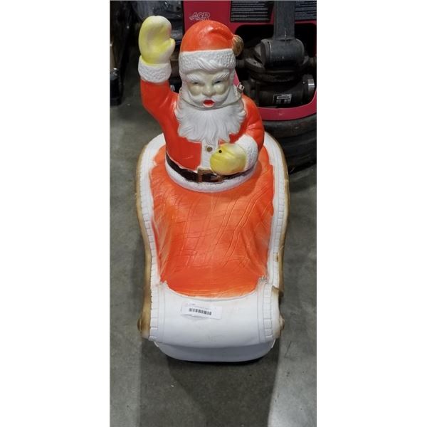 VINTAGE OUTDOOR SANTA DISPLAY