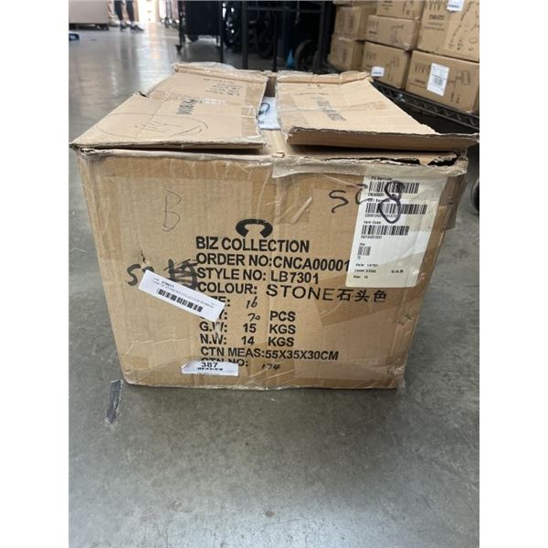 CASE OF STONE BIZ COLLECTION WOMENS SHIRTS