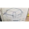 Image 2 : NEW CASE PLASTIC HINGED TAKE OUT CONTAINERS  - 272PCS