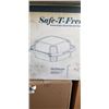 Image 1 : NEW CASE 9"x9" HINGED TAKE OUT CONTAINERS - 300PCS