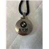 Image 2 : BLACK CORD BMW HANGER, ENGRAVED BMW, MADE IN GERMANY
