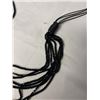 Image 2 : VINTAGE MULTI-STRAND BLACK CRYSTAL BEADS NECKLACE