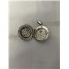 Image 2 : VINTAGE STERLING SILVER HINGED PICTURE LOCKET PENDANT, MARKED 925