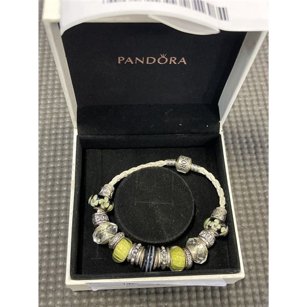 PANDORA BRACELET WITH CHARMS