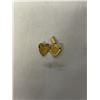 Image 2 : 2 VINTAGE STERLING SILVER AND GOLD FILLED HEART PENDANTS, BOTH HAND POLISHED