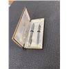 Image 2 : VINTAGE CASED PENCIL AND FOUNTAIN PEN SET - PEN HAS 14K GOLD NIB