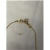 Image 3 : GOLD COLOUR ENAMEL LADYBUGS NECKLACE MARKED 18K GP