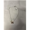 Image 1 : STERLING SILVER CHAIN W/ 4 CHARMS, ENGRAVED "YOU ARE MY SUNSHINE" MARKED 925 AND STELLA AND DOT